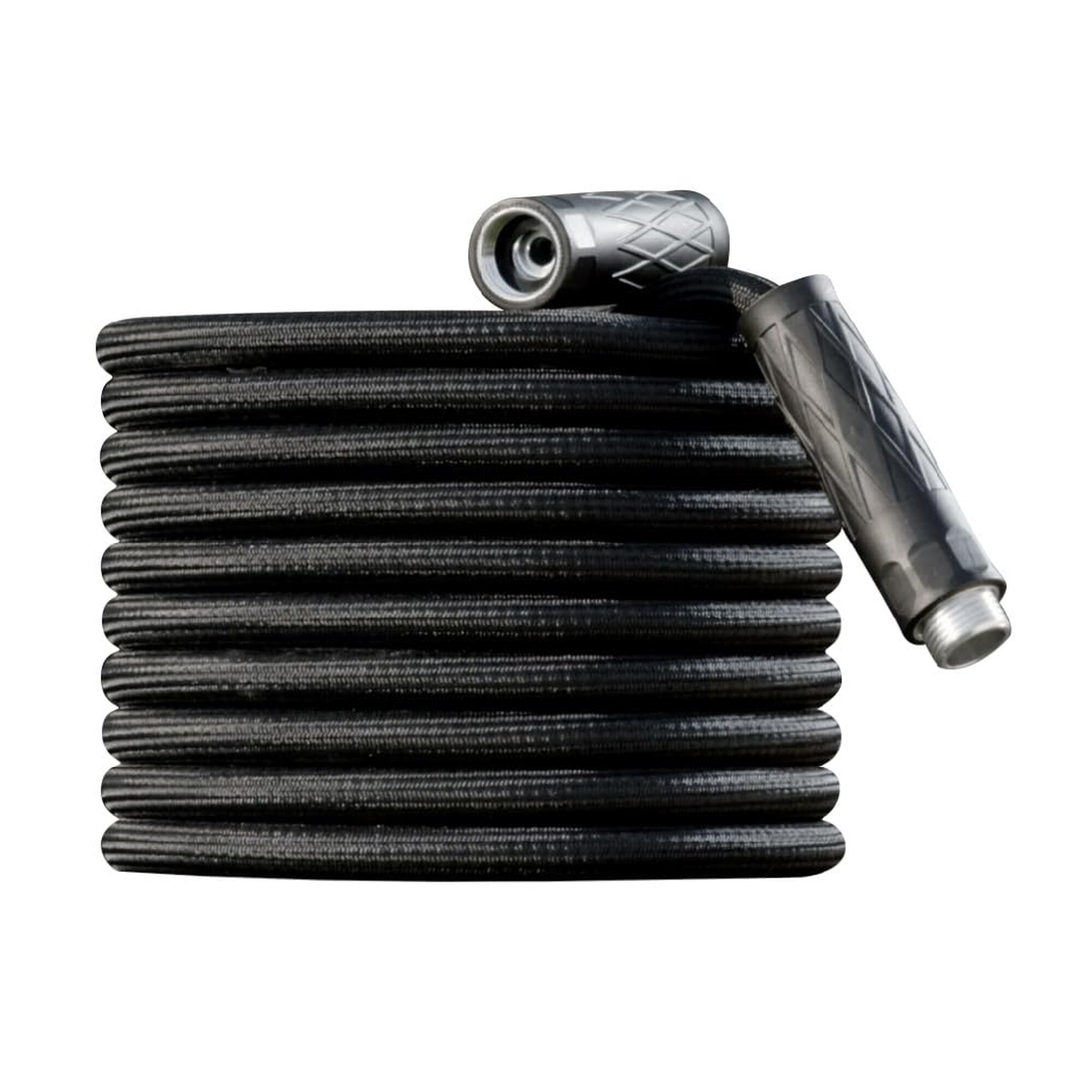 Hydrosteel 50 Ft Garden Hose- 304 Stainless Steel Metal Water Hose 50Ft- Ultra Durable Flexible Lightweight Crush Resistant Fittings Kink Tangle Free 5/8” Inner Diameter- 500 PSI AS SEEN ON TV